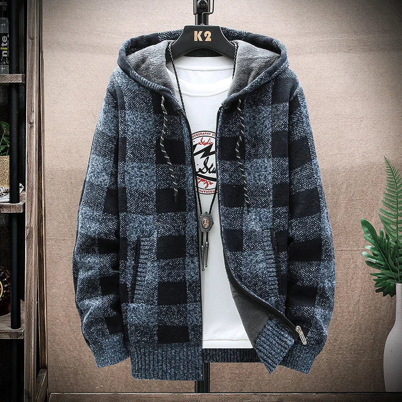 Maxx | Winter Karierter Hoodie Pullover