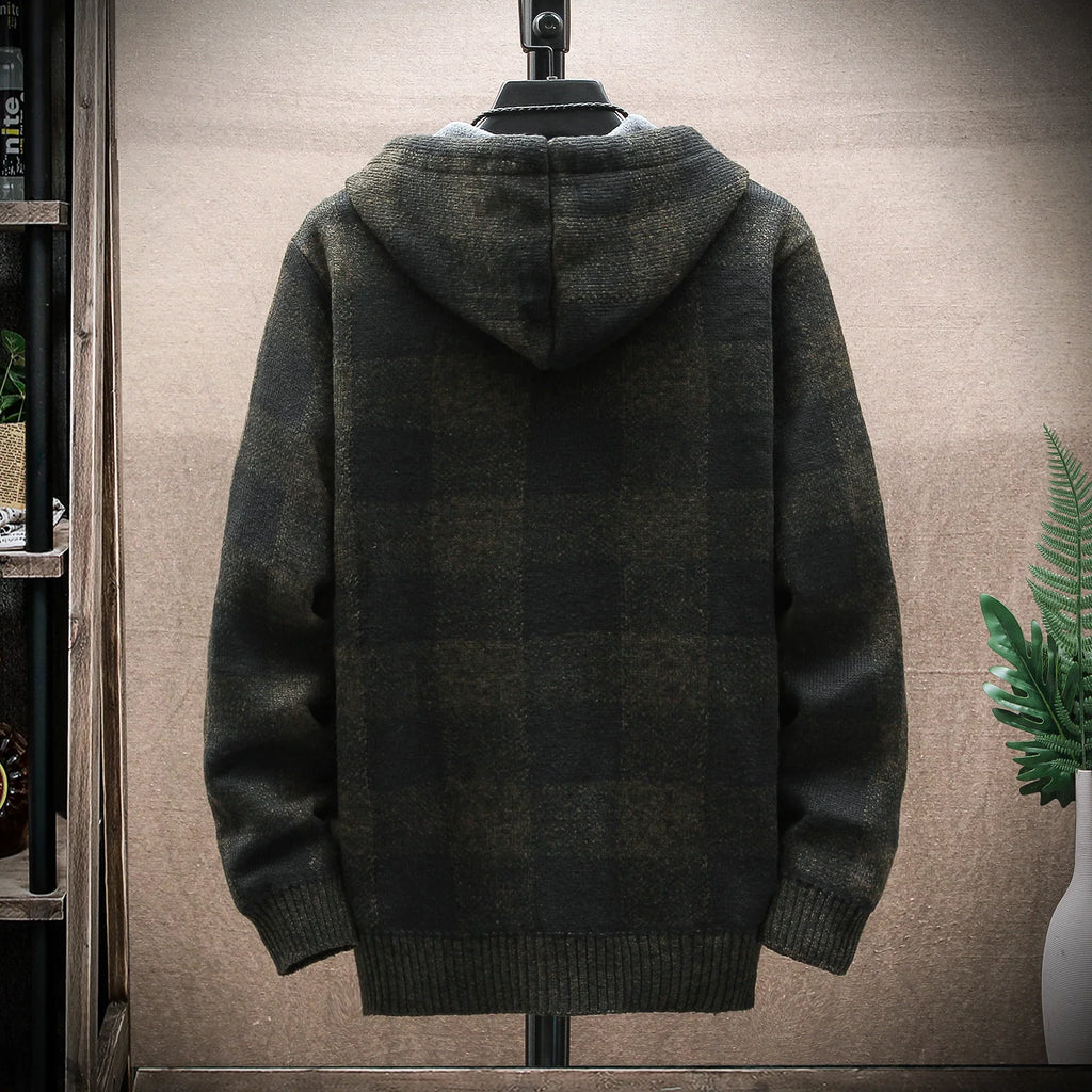 Maxx | Winter Karierter Hoodie Pullover
