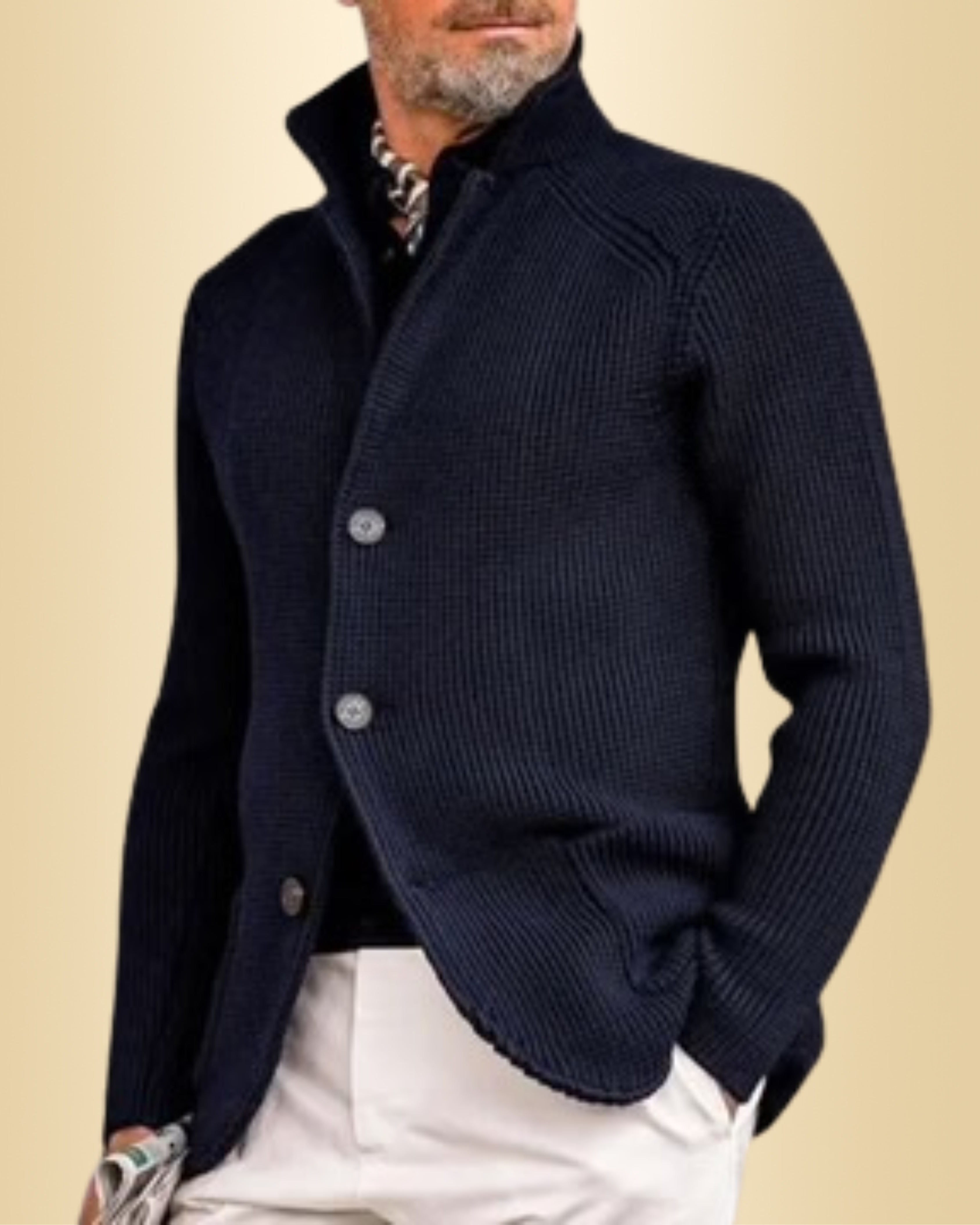 Herren Strickjacke – Premium, Komfortabel & Stilvoll