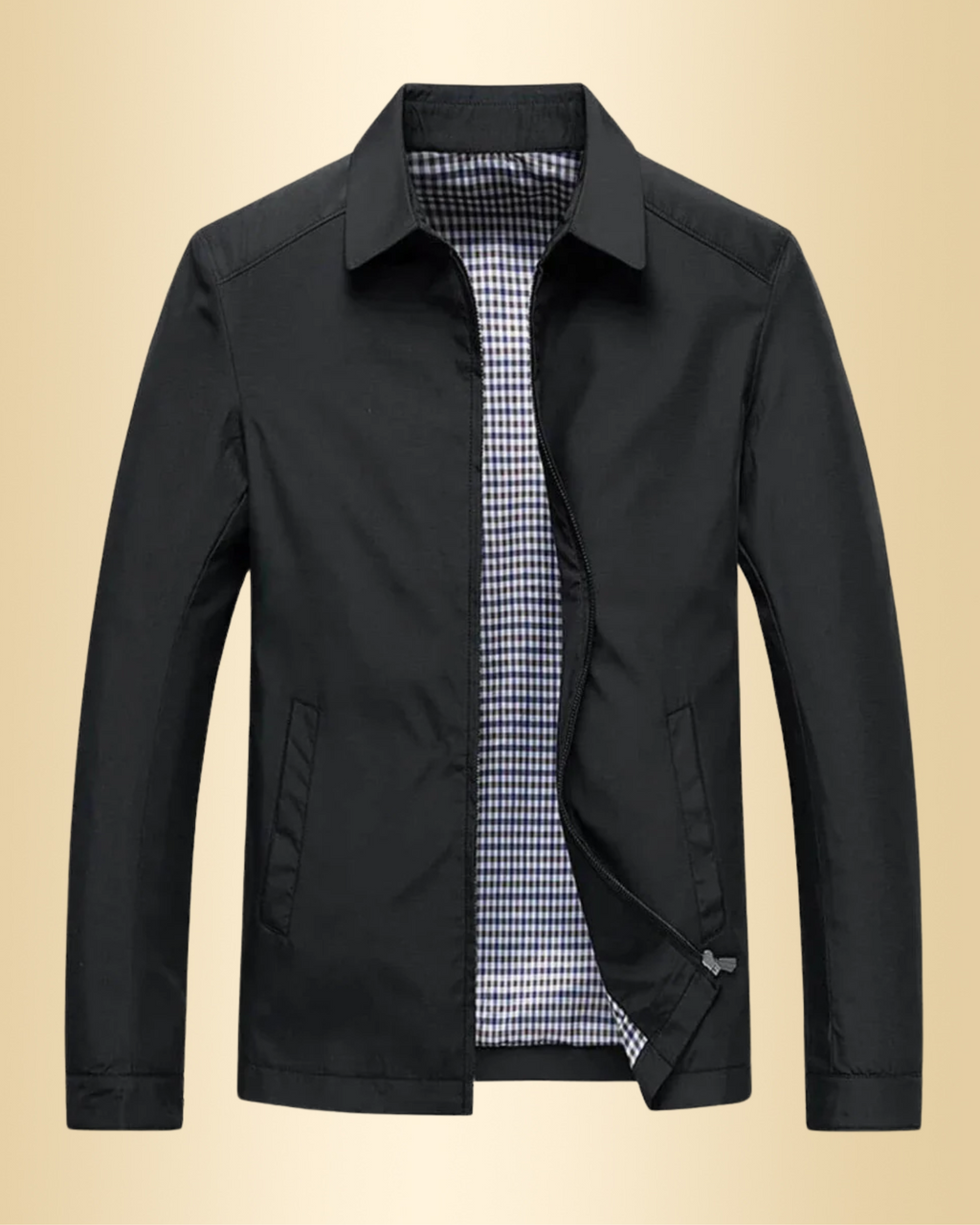 Higinio Herren Jacke – Premium Lange Ärmel, Stilvolle Übergangsjacke