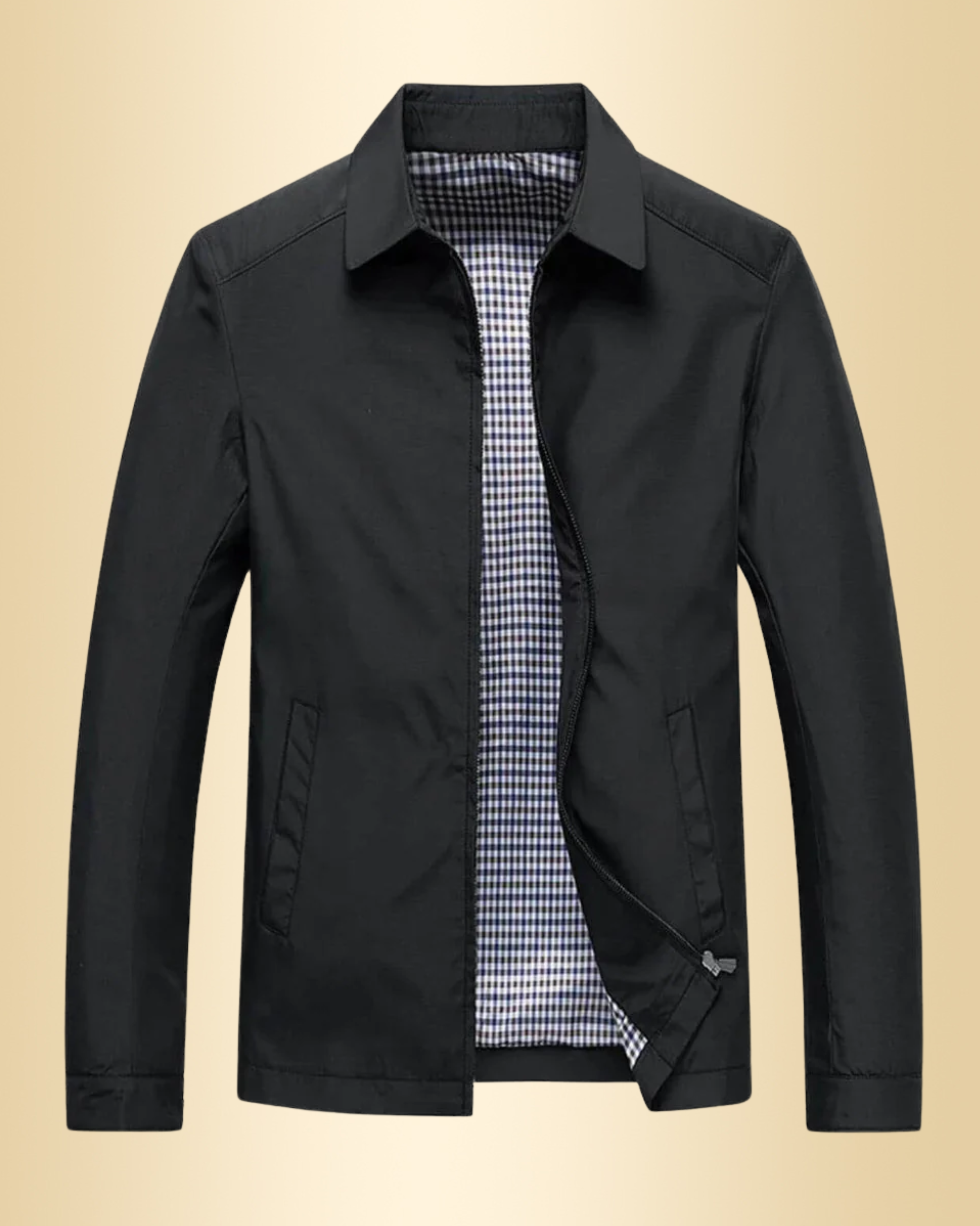 Higinio Herren Jacke – Premium Lange Ärmel, Stilvolle Übergangsjacke