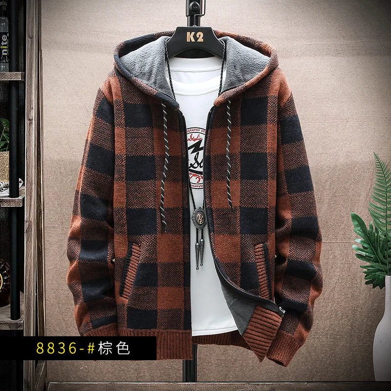 Maxx | Winter Karierter Hoodie Pullover