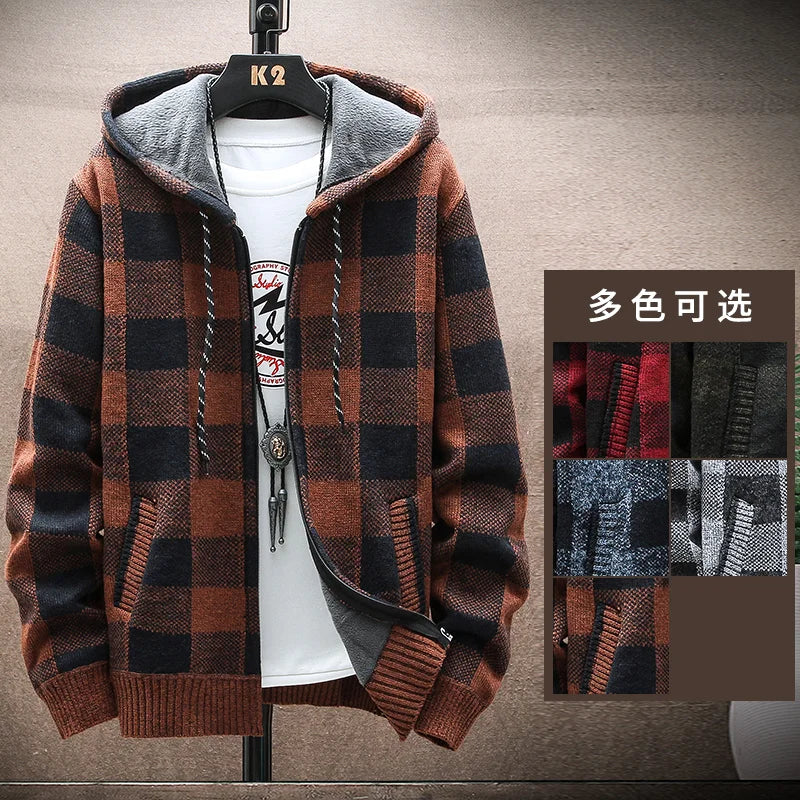 Maxx | Winter Karierter Hoodie Pullover