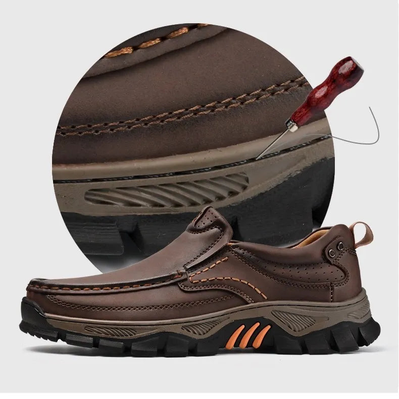 Razel | Orthopädische Leder-Wanderschuhe