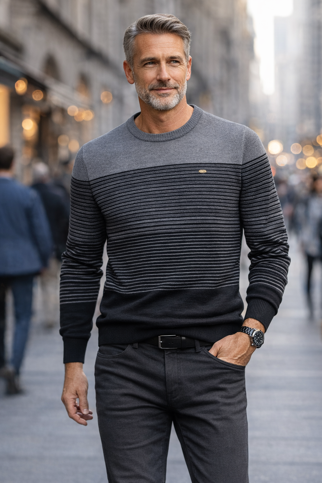 BAUMANN | Robuster Herren-Pullover