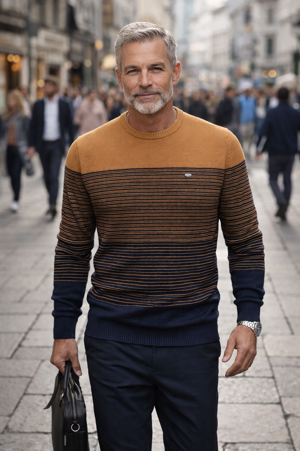 BAUMANN | Robuster Herren-Pullover