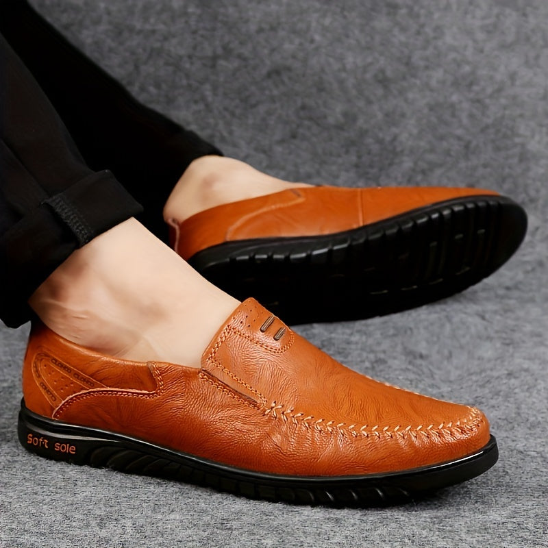 Elegante Leder Slipper