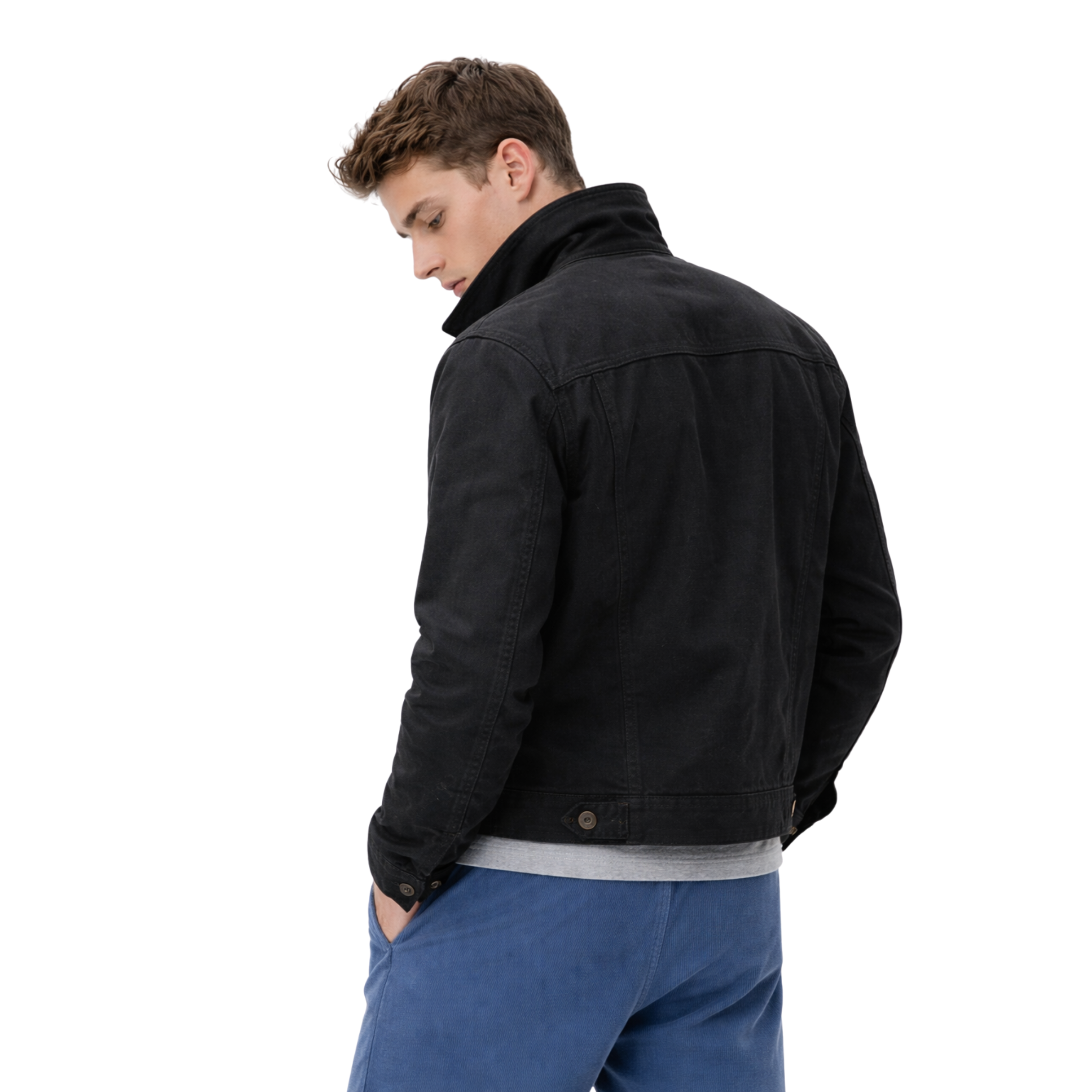 Arvid | Vintage Jacke mit Knopfleiste