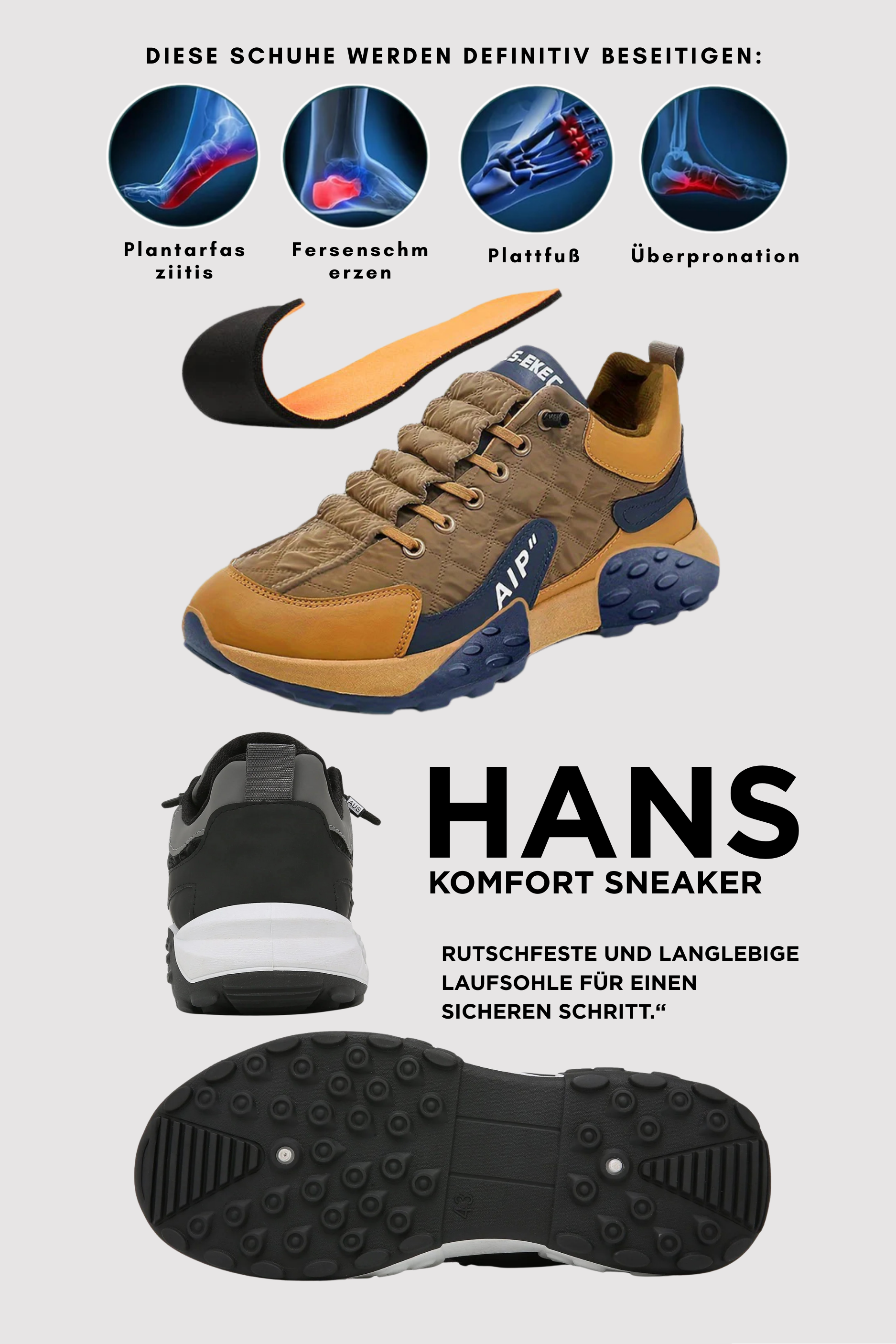 Hans | Komfort Sneaker
