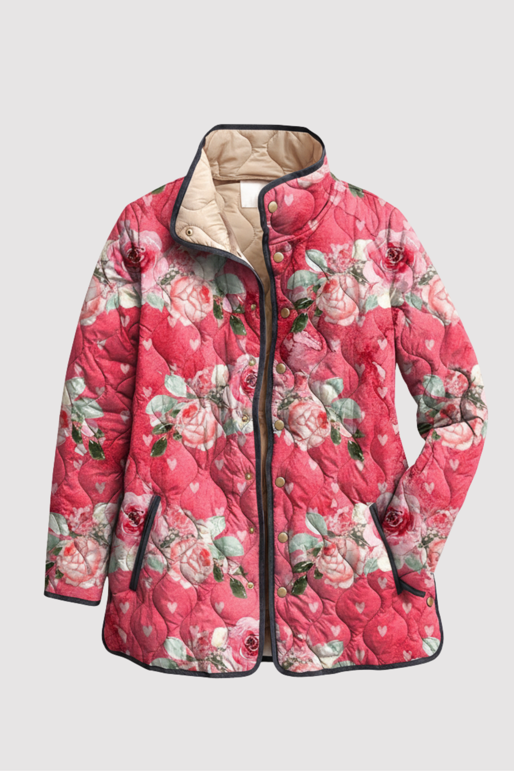 Rose - Elegante Steppjacke