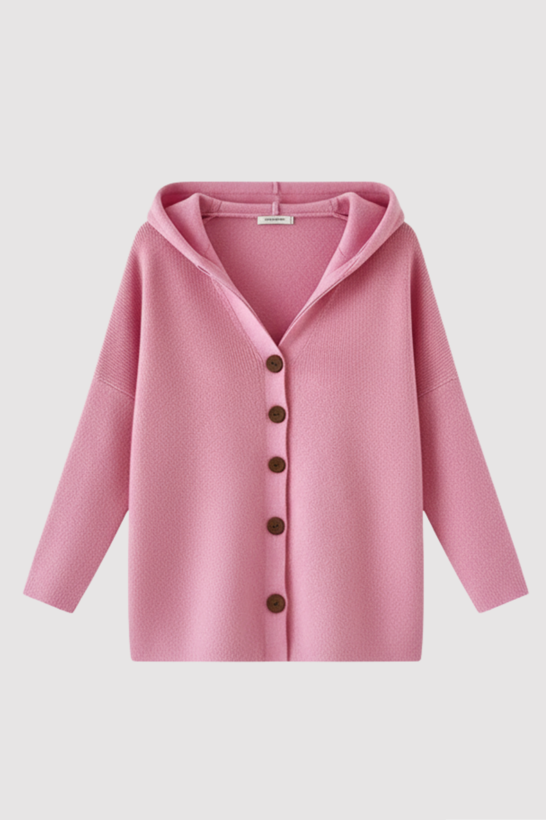 Nylah - Bequeme Langarm Strickjacke