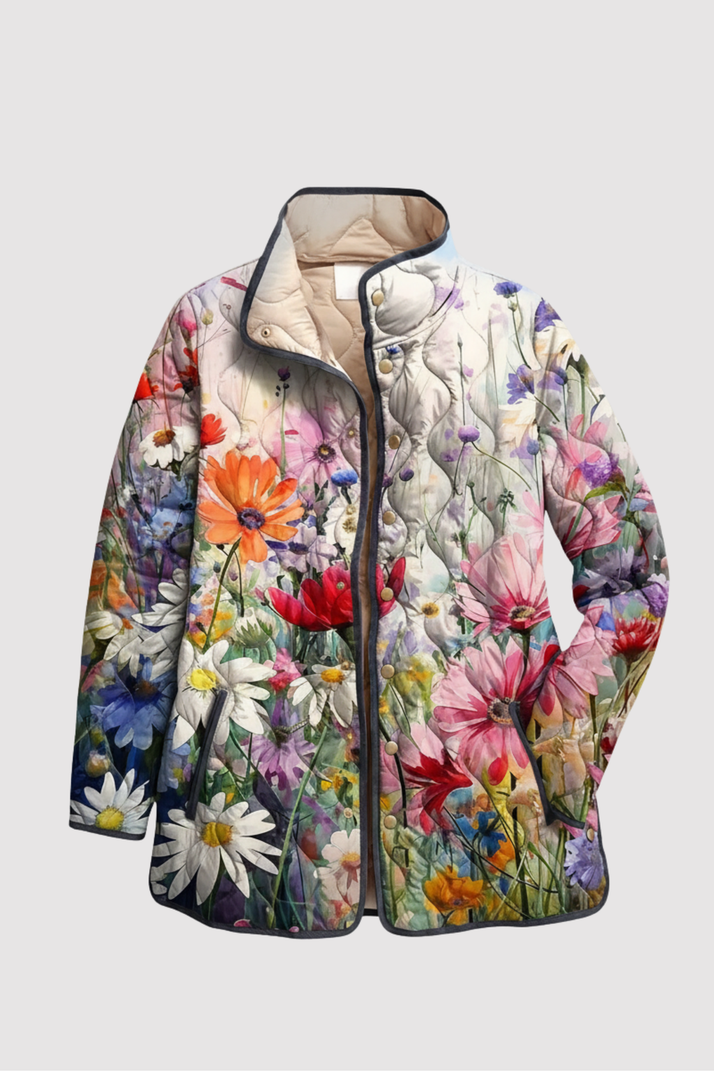 Lila - Elegante Freizeitjacke