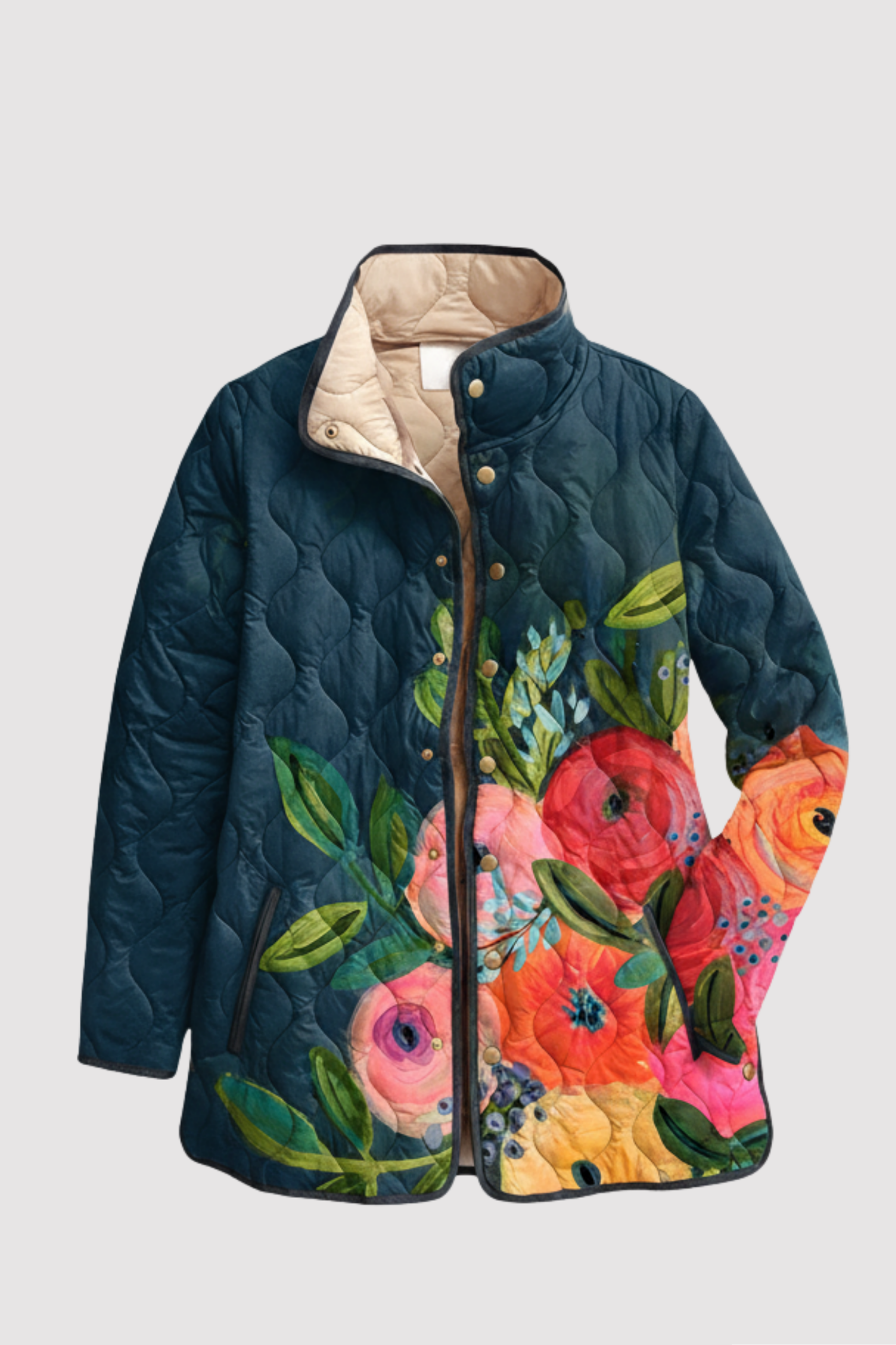 Fleur - Elegante Vintage-Jacke