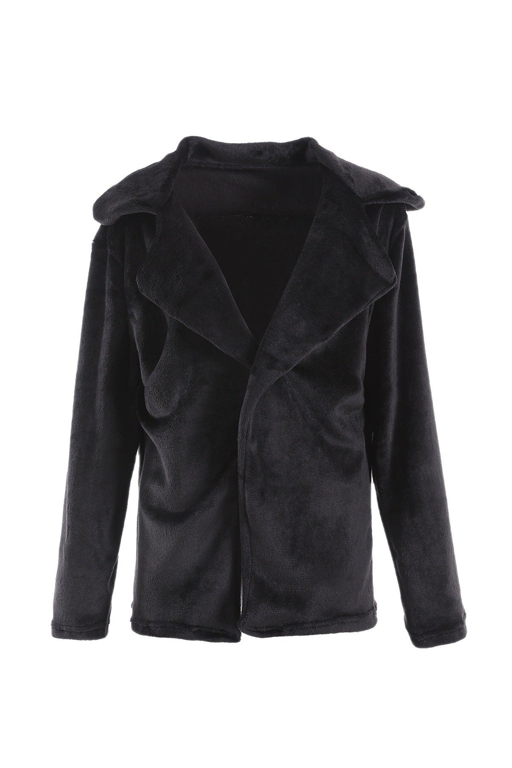 Seraphina | Slim Mantel aus Kunstfell