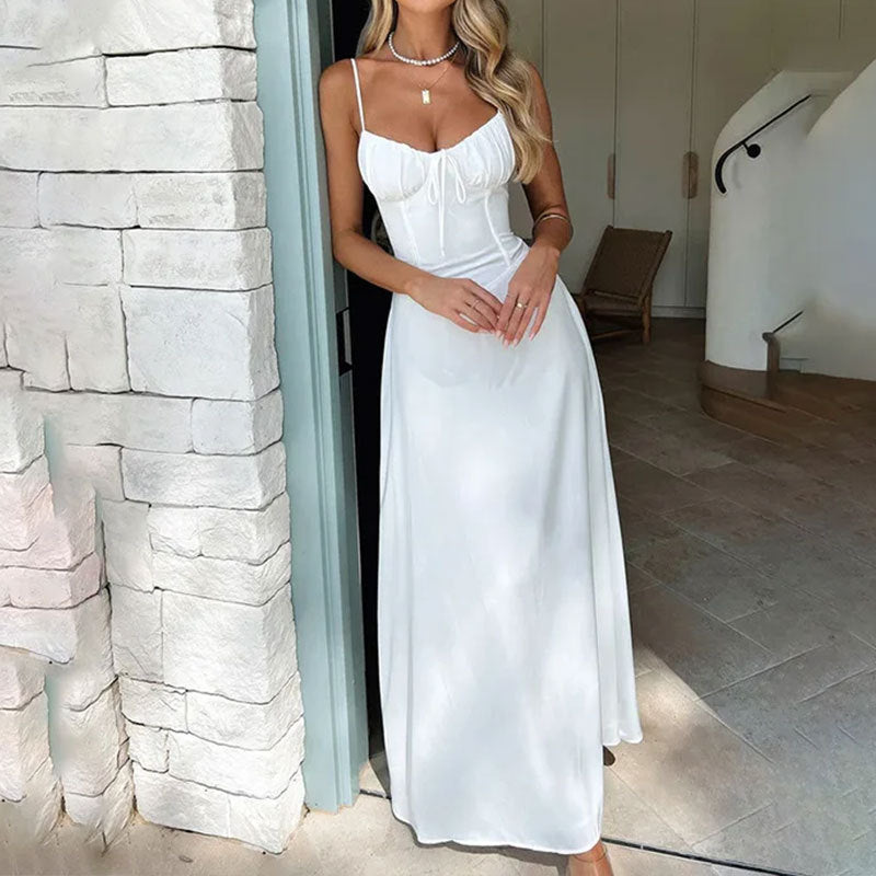 Elegantes Schnürkleid