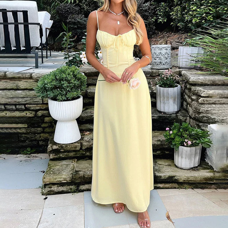 Elegantes Schnürkleid