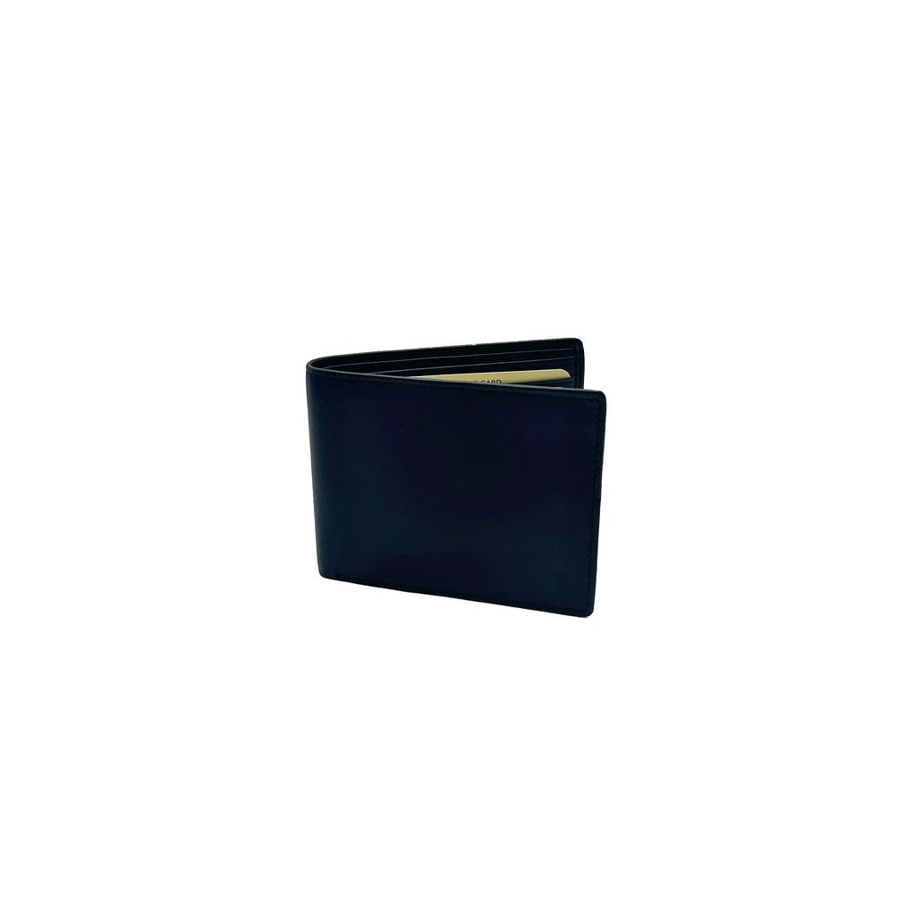 Kleine schwarze All-in-One-Kartenbörse