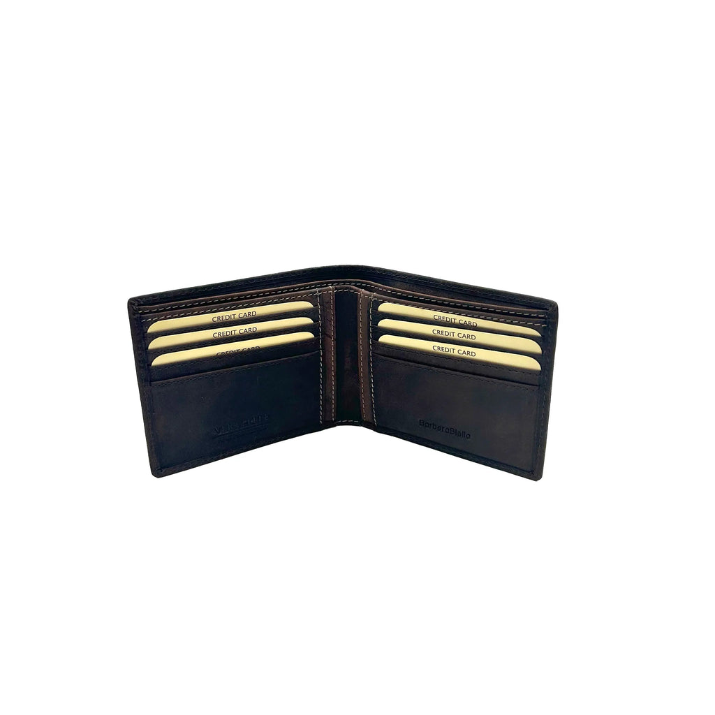 Kleine All Card Geldbörse Dunkelbraun