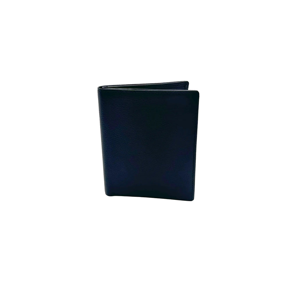 Klassische Größe Vertikales All Card Wallet Schwarz