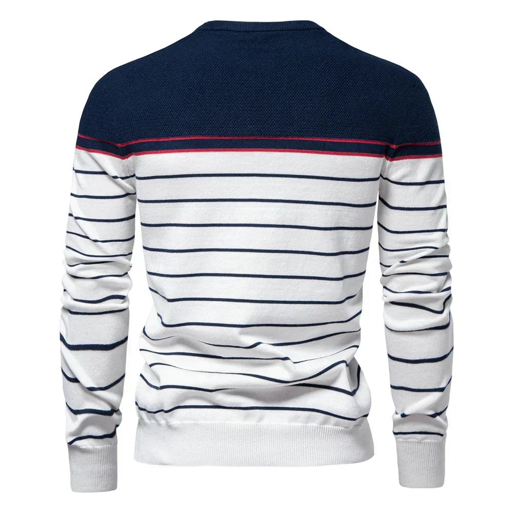 BOSSHARD | Herrenpullover mit Streifenmuster