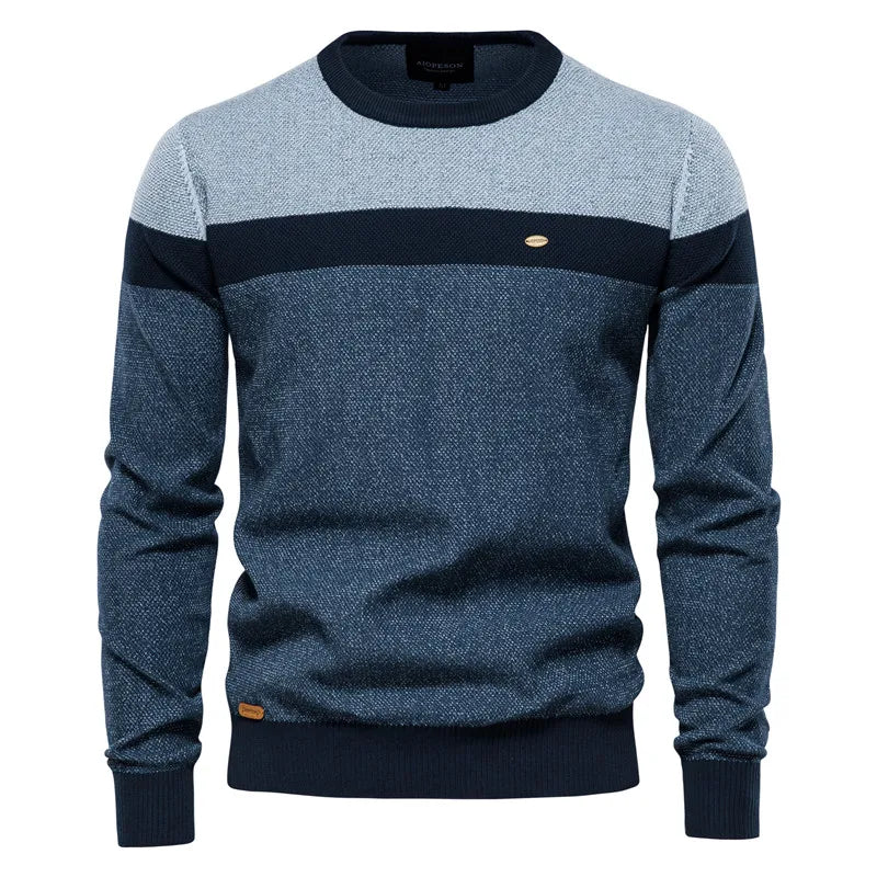 BOSSHARD | Herrenpullover mit Rundhalsausschnitt
