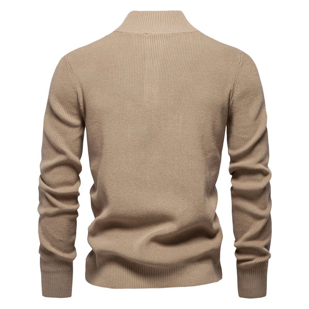 BOSSHARD | Herrenpullover mit Knopfdesign