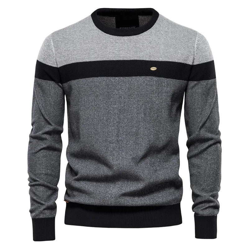 BOSSHARD | Herrenpullover mit Rundhalsausschnitt