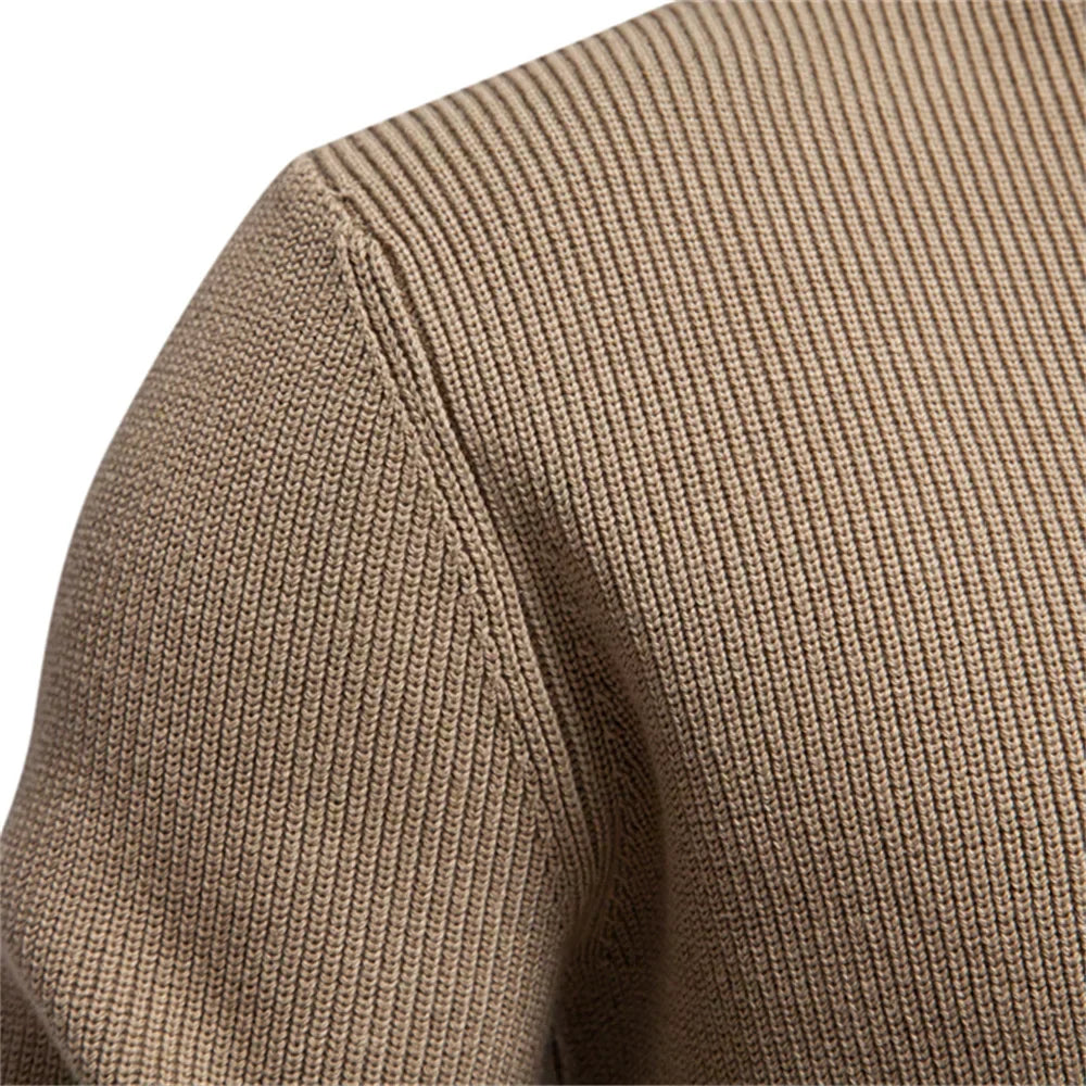 BOSSHARD | Herrenpullover mit Knopfdesign