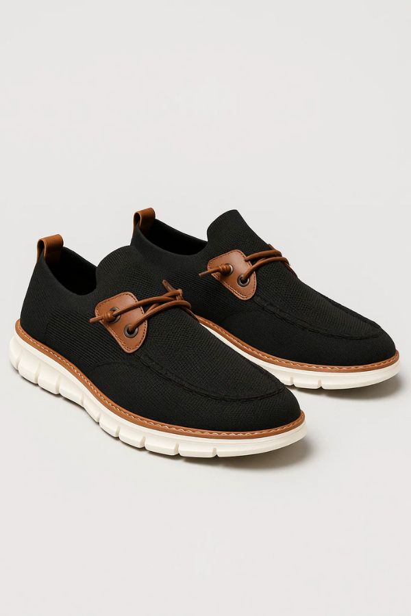 Adam Herren Sneaker – Leicht, Rutschfest, Bequemer Slip-On Sportschuh