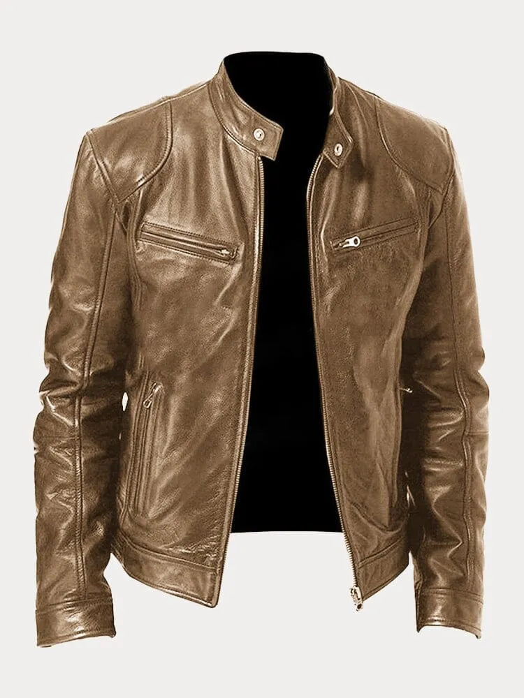 Chiron – Lässige Lederjacke