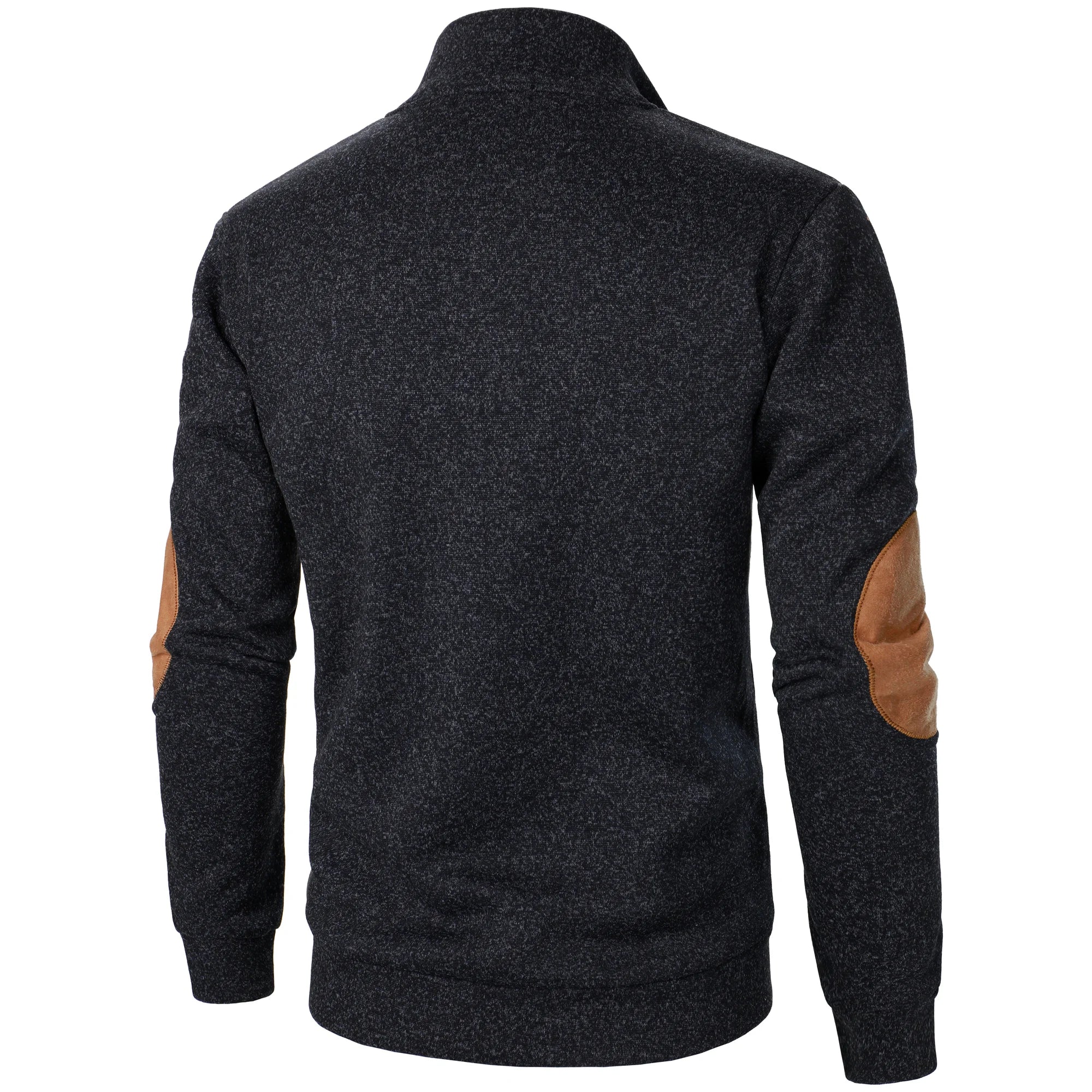 René | Strickpullover mit Wildleder-Details
