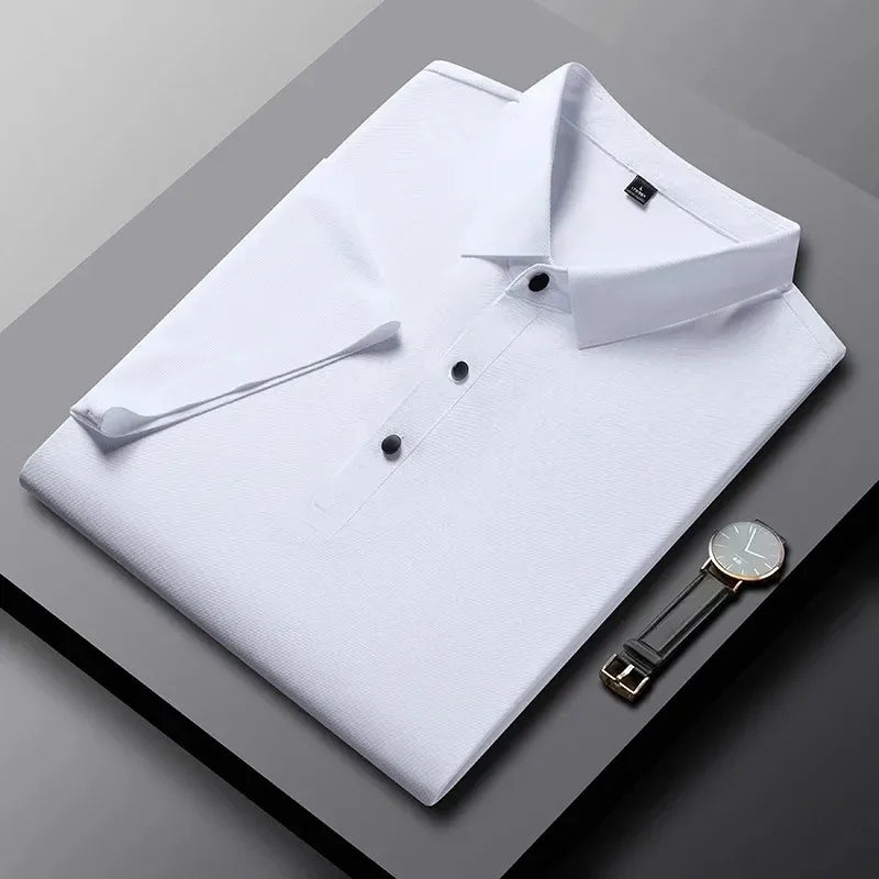 Strukturkraft Herren Polo-Shirt