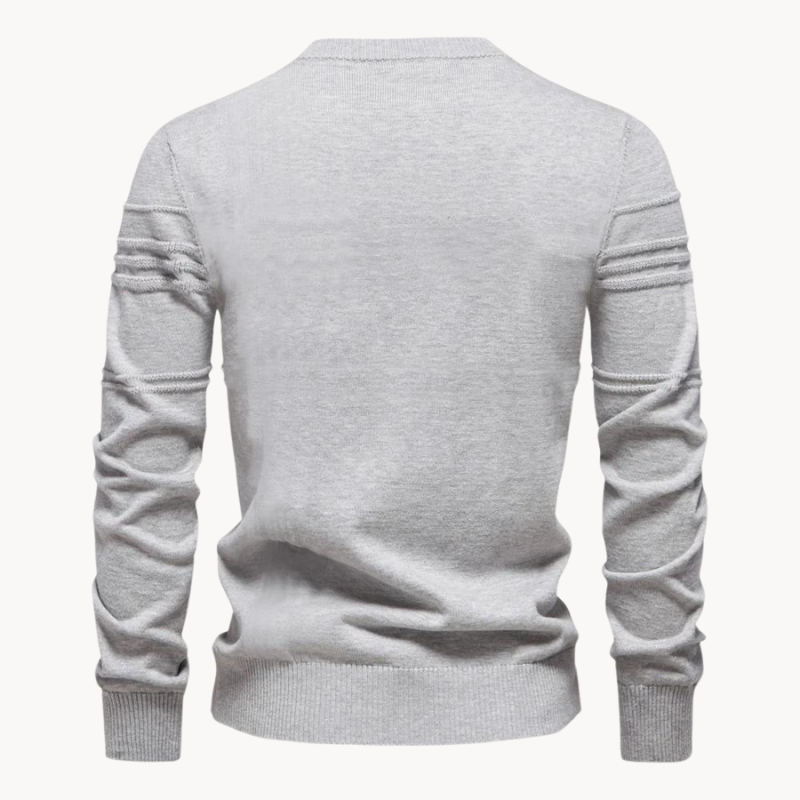 BOSSHARD | Stilvoller Herrenpullover mit Karodesign