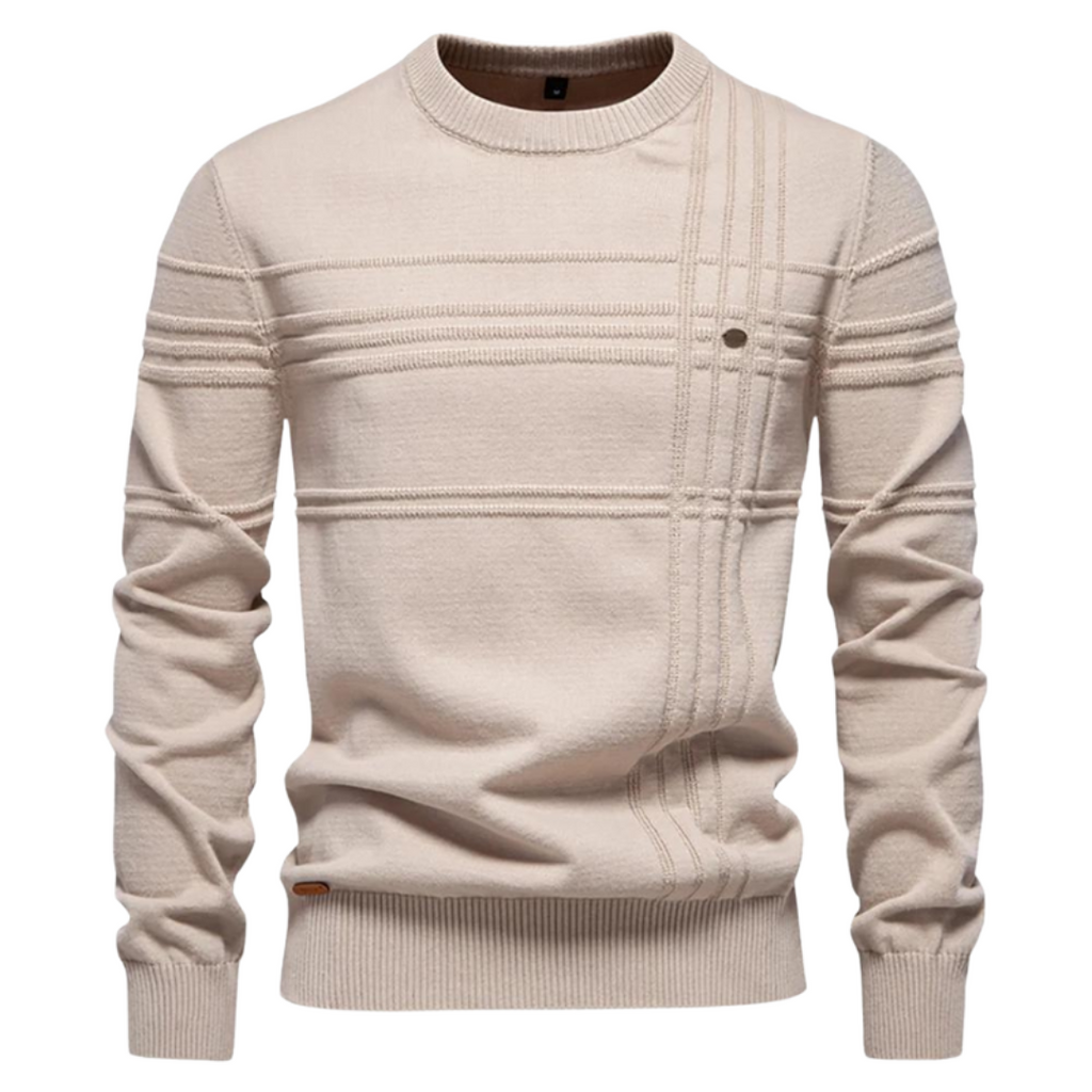 BOSSHARD | Stilvoller Herrenpullover mit Karodesign