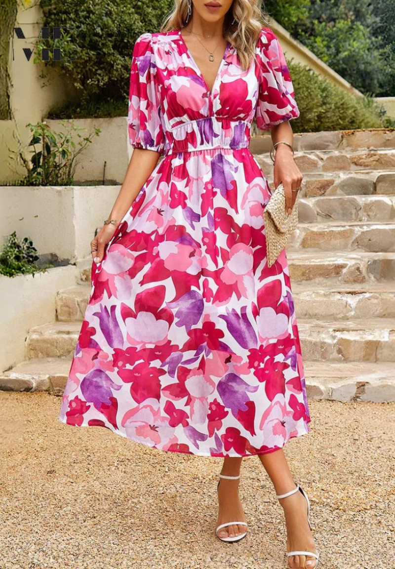 Flore Elegantes Blumenkleid