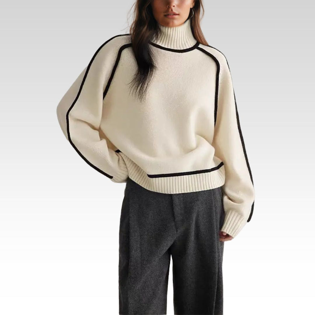 Lara | Pullover mit Rollkragen