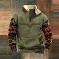 Gisbert – Bequemer Pullover Mit Reißverschluss