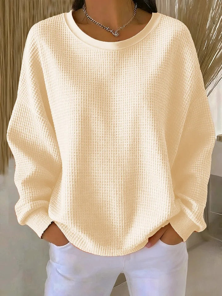 Elora | Texturiertes Sweatshirt