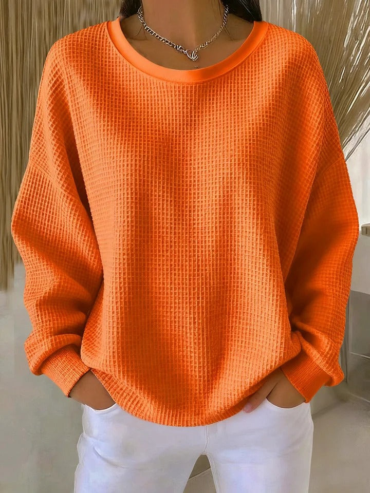 Elora | Texturiertes Sweatshirt