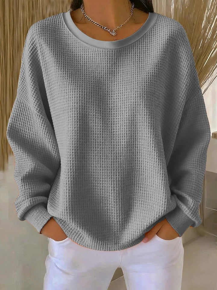 Elora | Texturiertes Sweatshirt