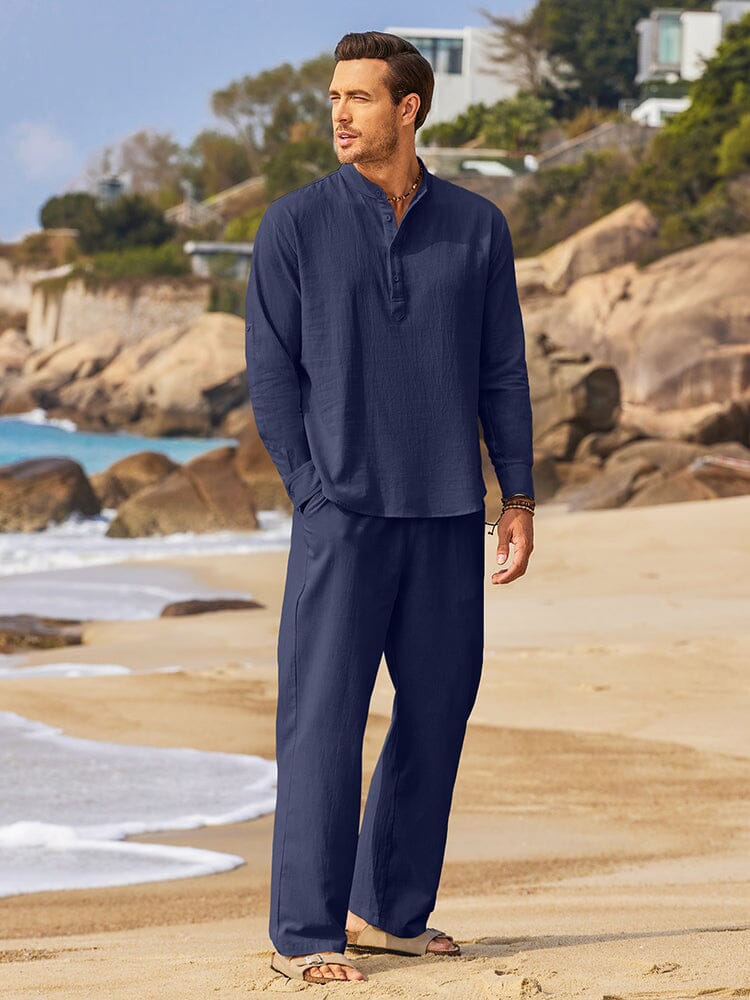 Laurent | Lässiges Set mit Oberteil und Hose