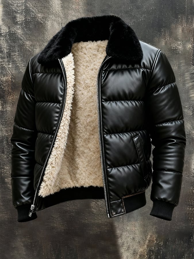 WIKTOR | Warme Jacke im Vintage-Look