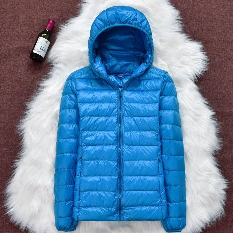 Nord | Premium-Jacke mit weißen Federn