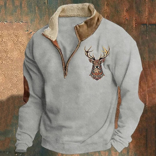 Baratheon | Hochwertiger Zip-Up-Pullover