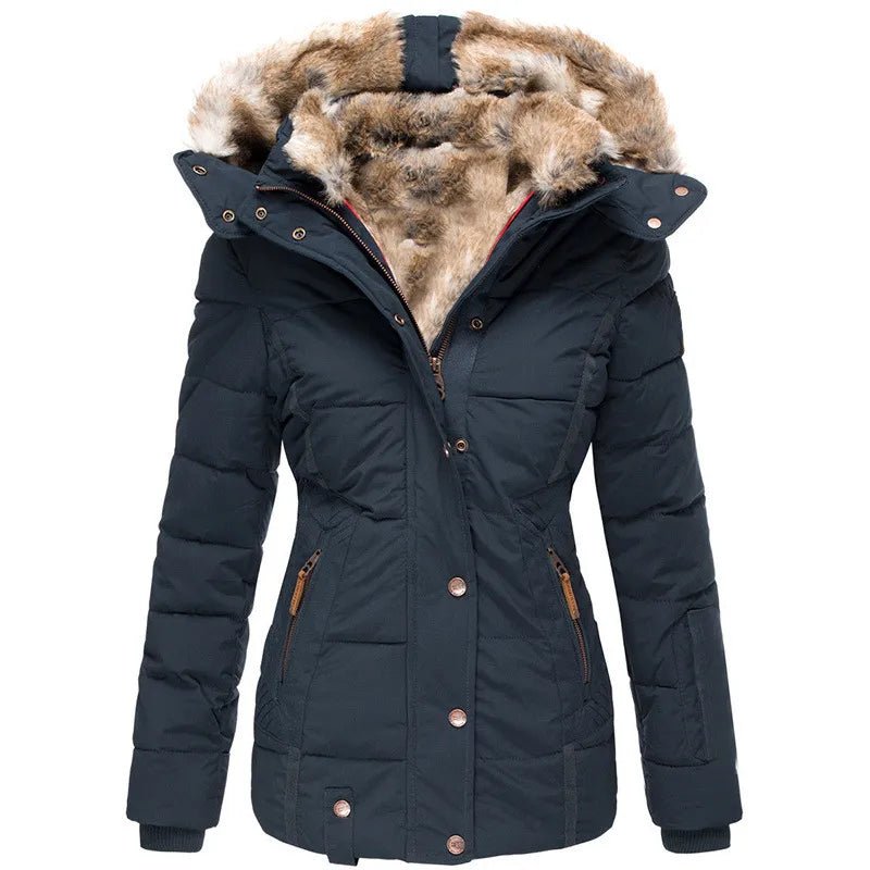 Laura | Winterparka mit Kunstfell