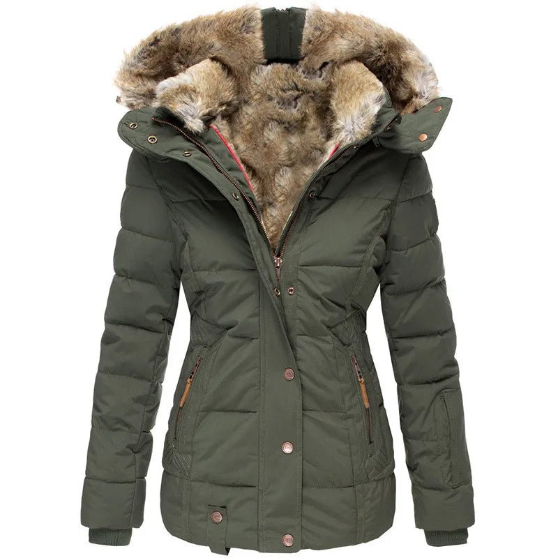 Laura | Winterparka mit Kunstfell