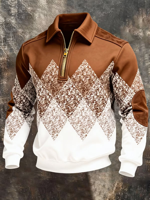 Renshaw | Stylisches Sweatshirt Mit Reißverschluss