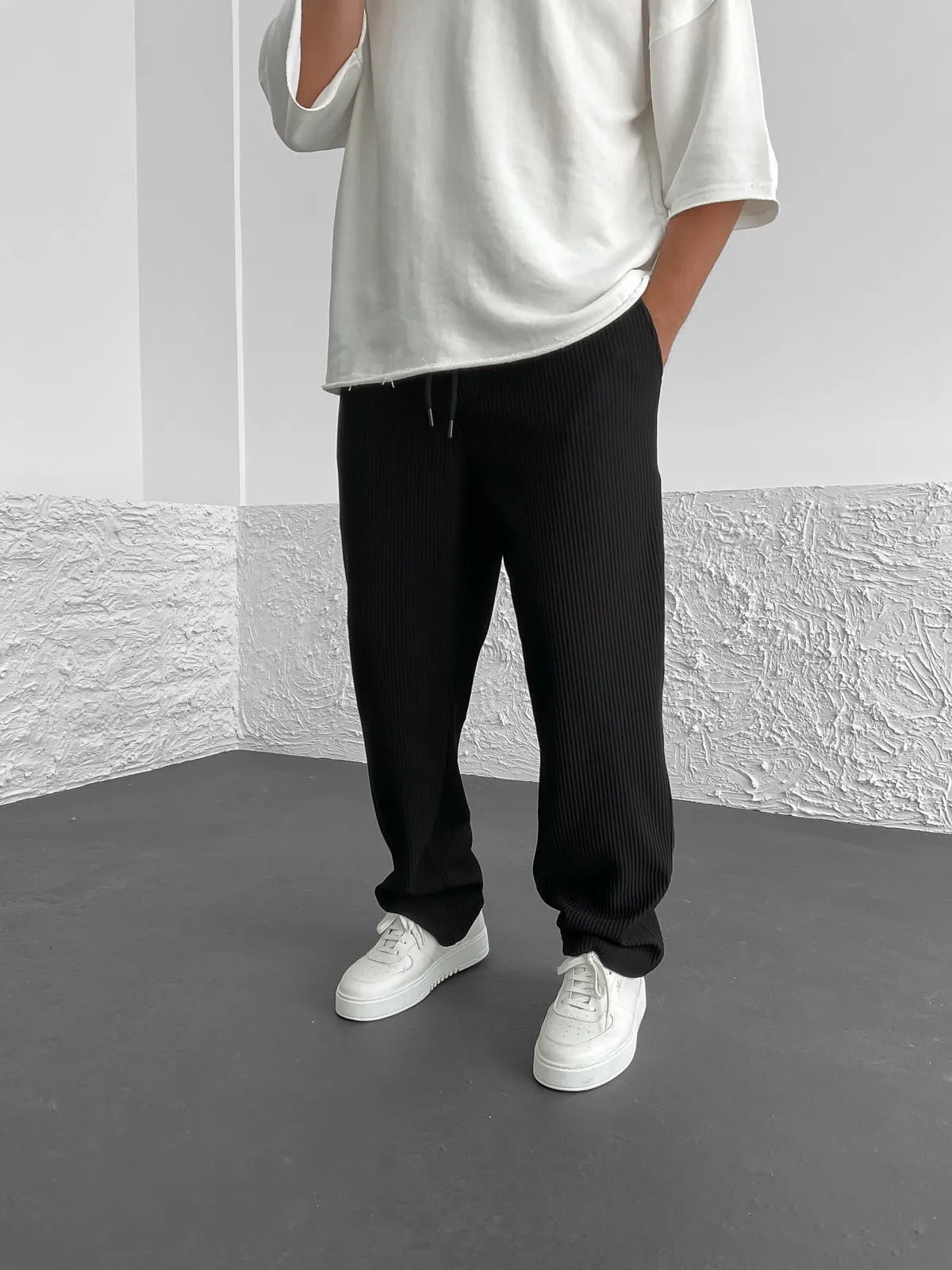 Wigand Comfort Gerippte Elasthan Hose