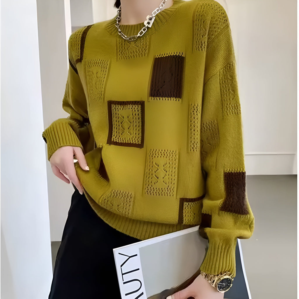 Alida | Klassischer Strickpullover