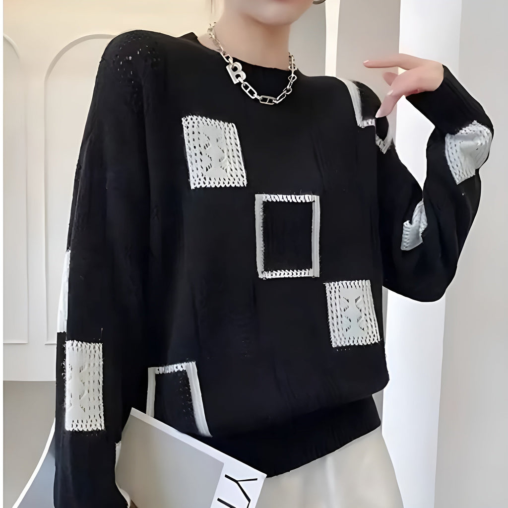 Alida | Klassischer Strickpullover